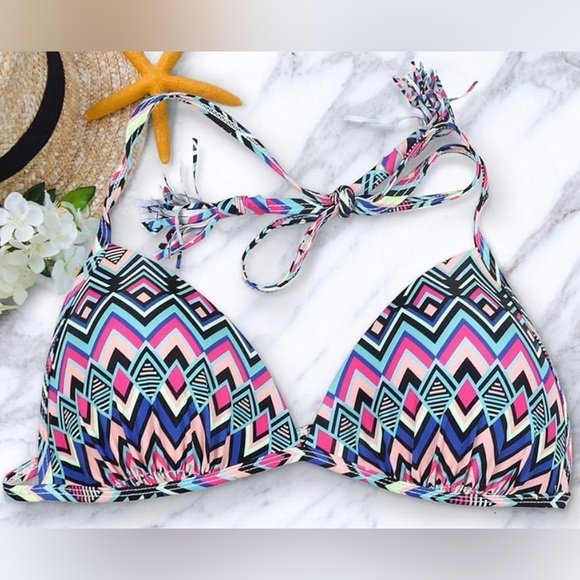 charmleaks Other - charmleaks Colorful boho Geometric Bikini Top